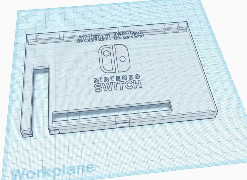 Nintendo switch case v1
