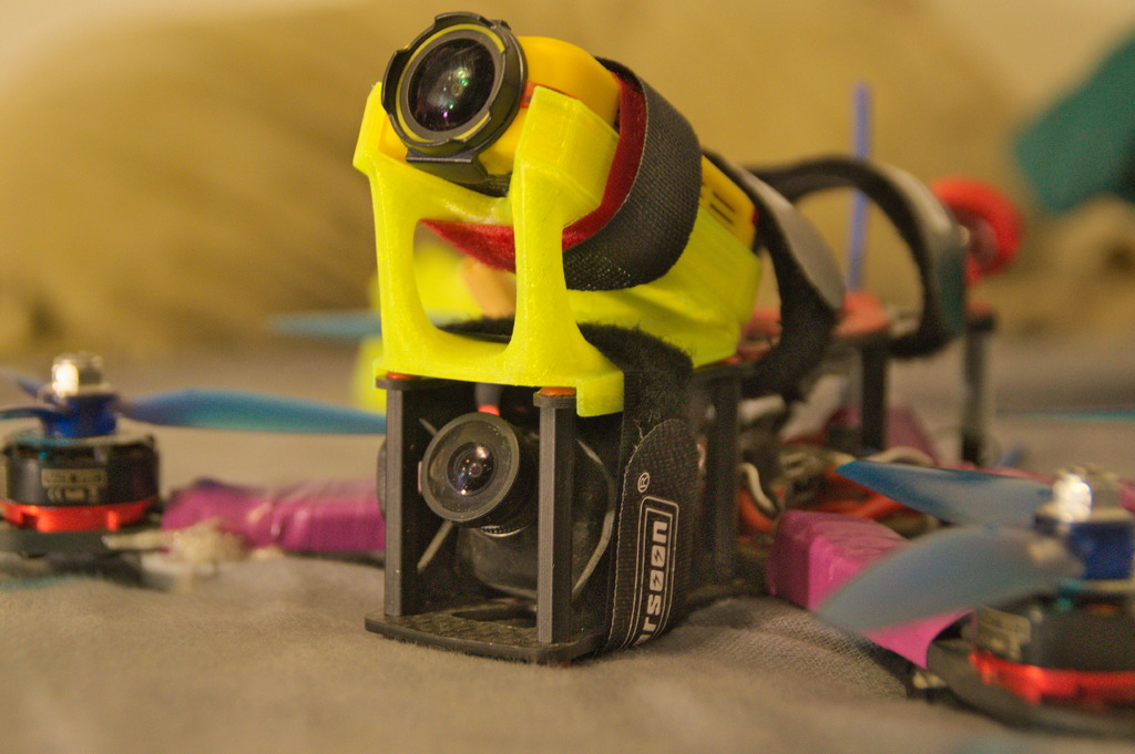 FireFly Q6 action camera mount for impulserc alien