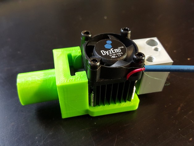 DyzEND HOTEND Support for Printrbot Simple Metal