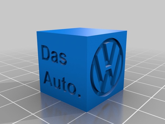 Volkswagen VW - Würfel/Cube - Das Auto.