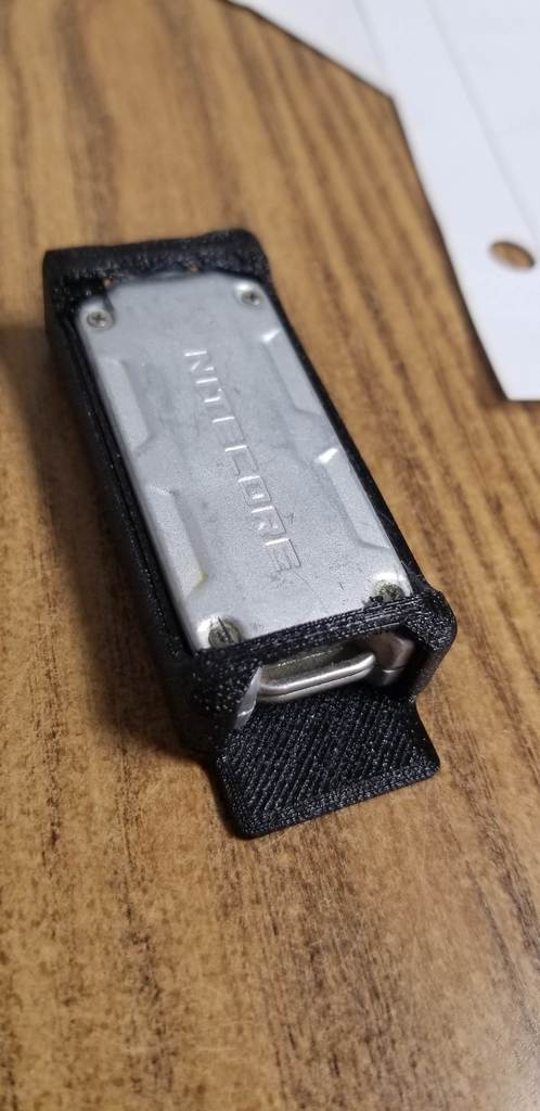 Nitecore TIP flashlight TPU case with bite-grip