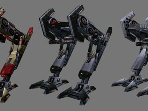 Military bot Peacebringer from Deus Ex