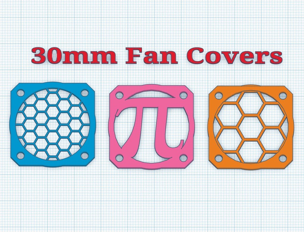 30mm Fan Covers