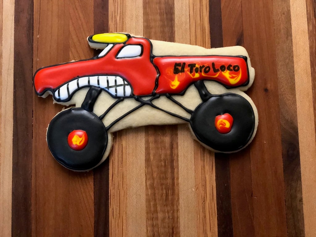 El Toro Loco (Monster Jam) cookie cutter