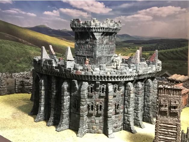 Image of Castle Wall Sample- Kickstarter Live & Funded