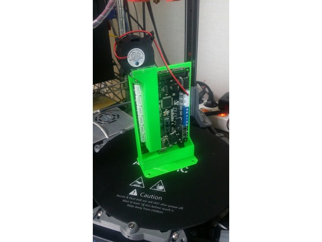 Anycubic main board cooling duct