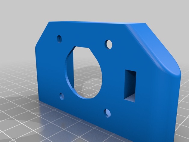 Bowden Extruder Mount for PSM