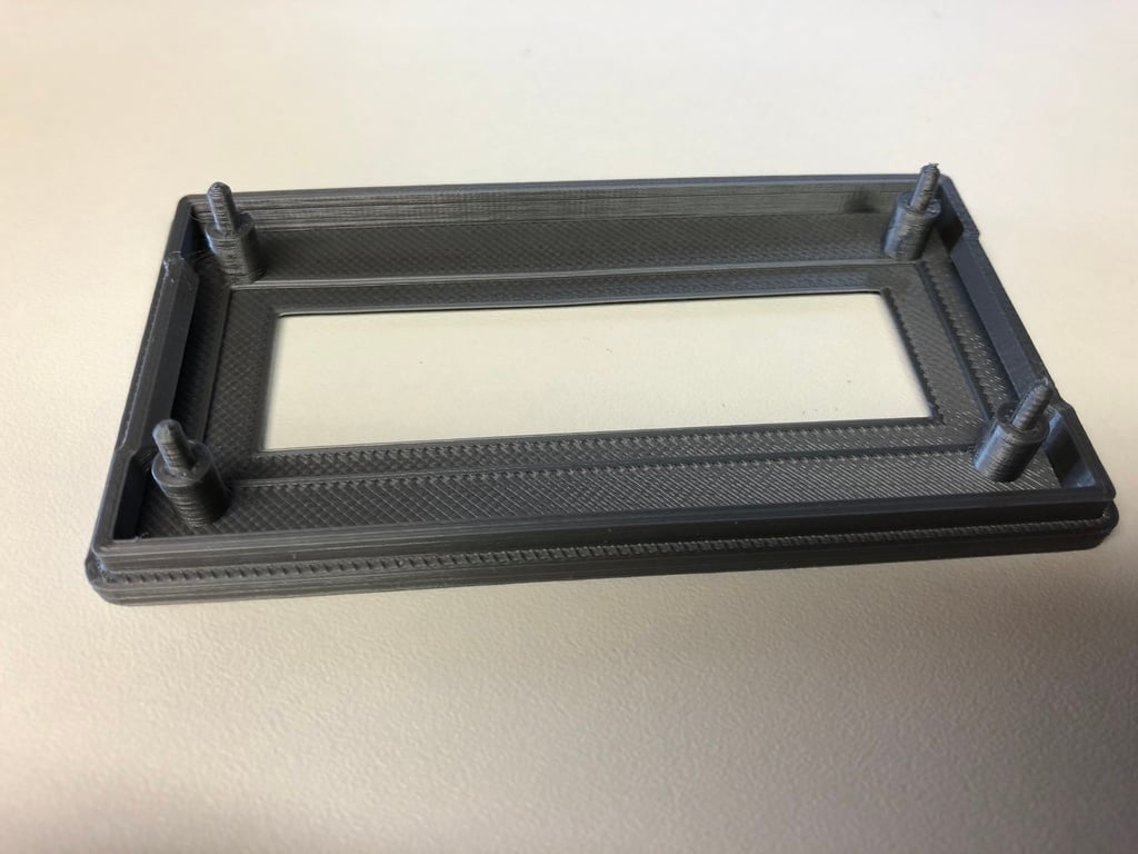 LCD Snap Fit Enclosure for 16x2 Arduino display