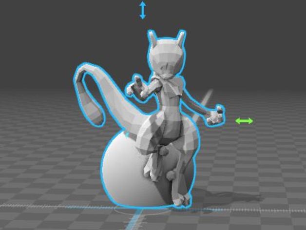 Mewtwo with base