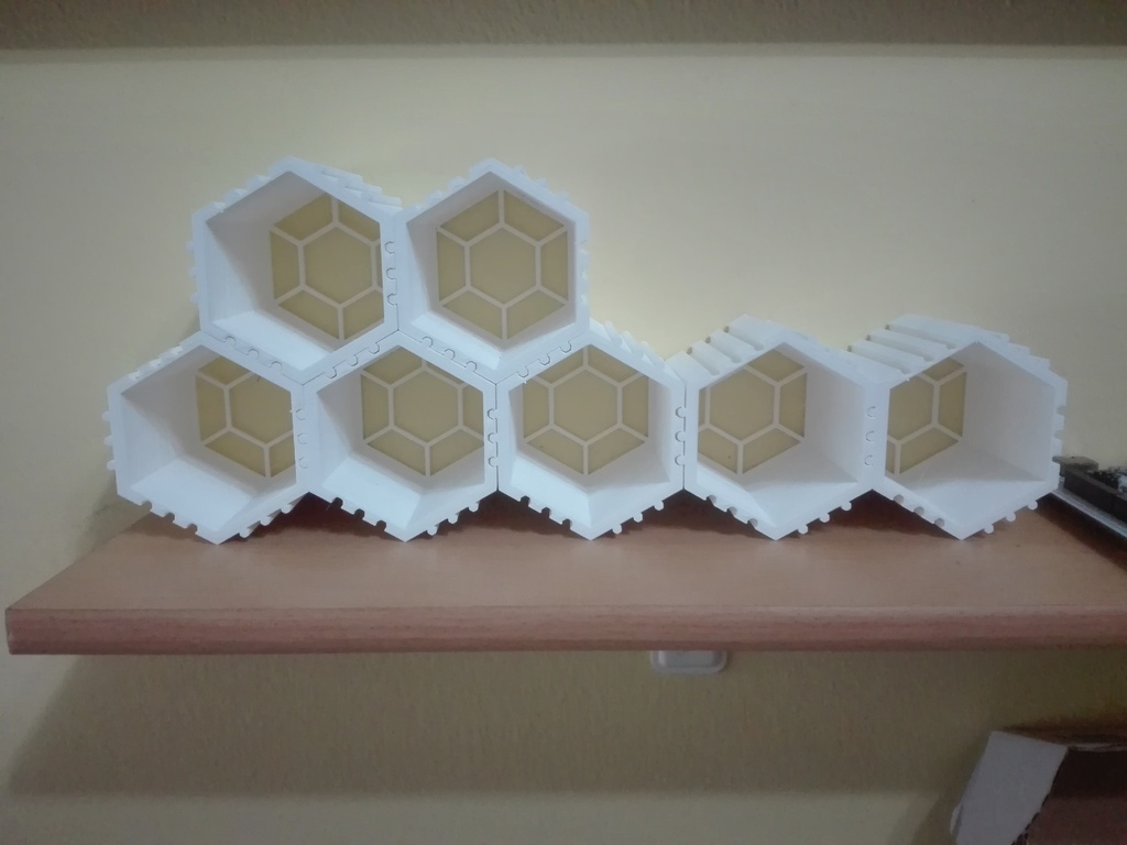 The HIVE - Modular Hex Drawers