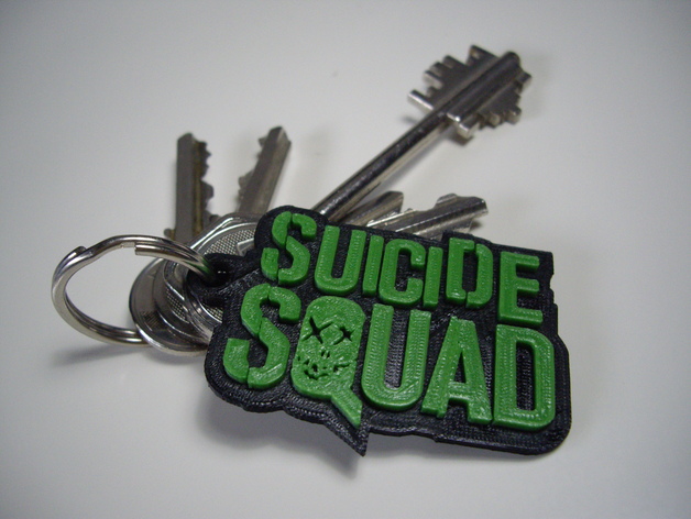 Suicide Squad keychain