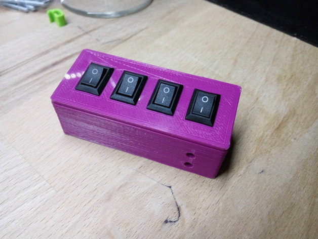 3D Printer Switch box (4 sitches)