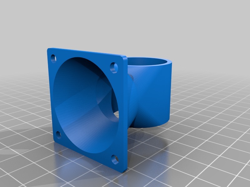 My Customized Fan Duct V1.1 for All Metal Hot End and 40mm fan