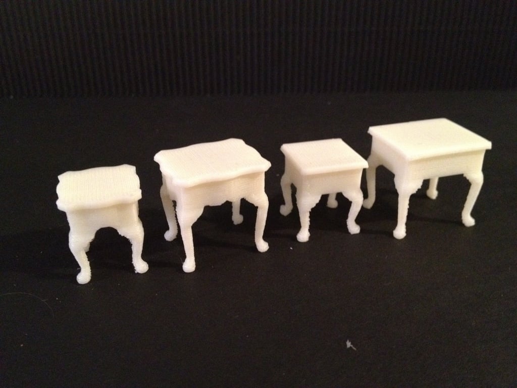 Miniature Queen Anne End Tables