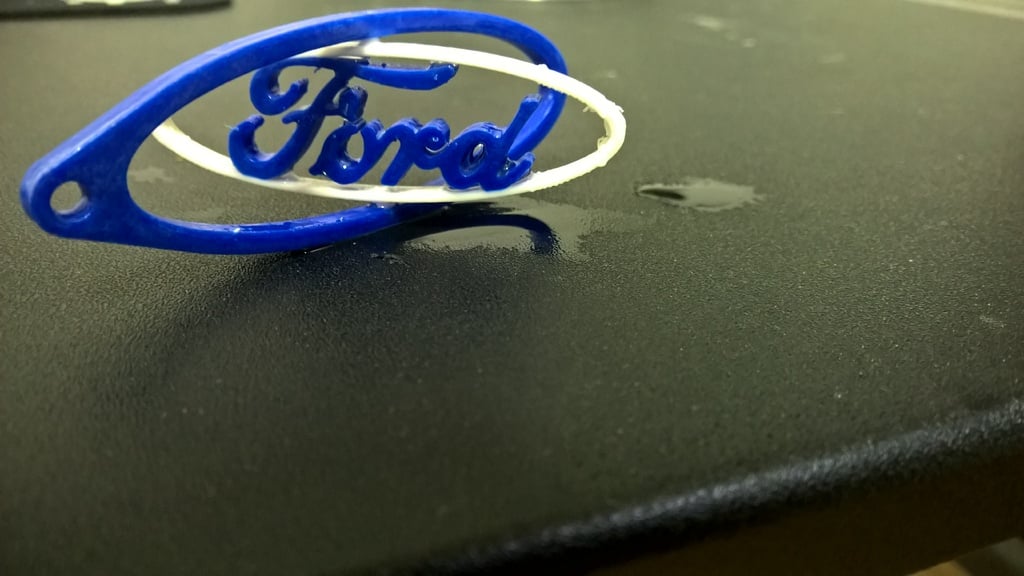 Ford spinning keyring