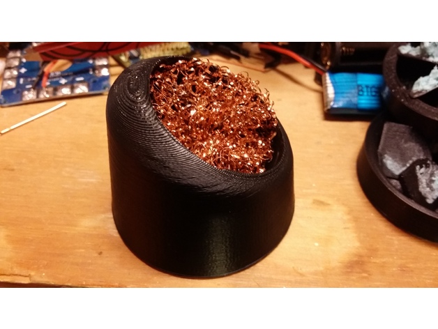 Soldering Iron Tip Cleaner Mesh Ball Holder Thingy