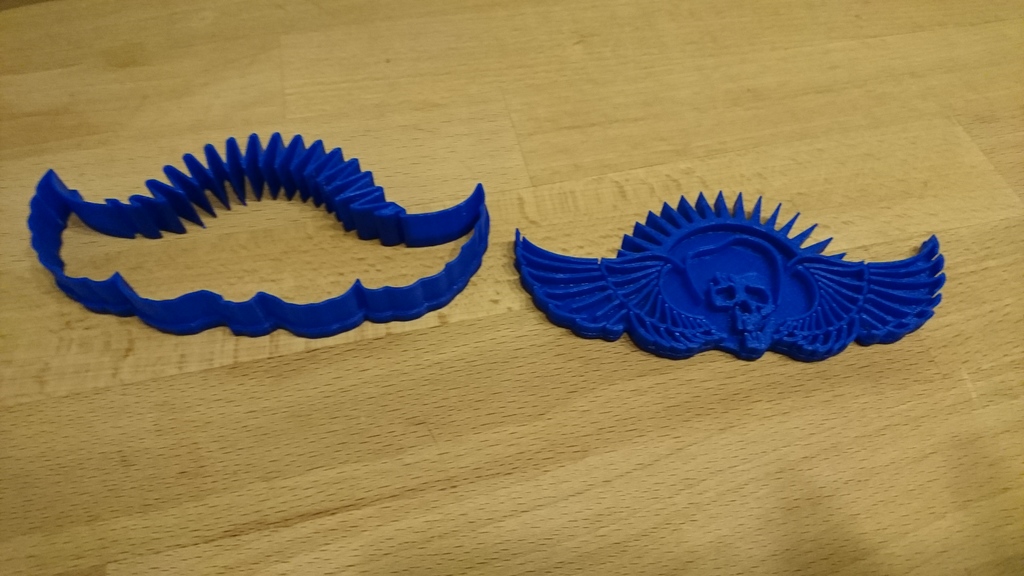 Volbeat Skull and Wing Cookie Cutter/Stamp