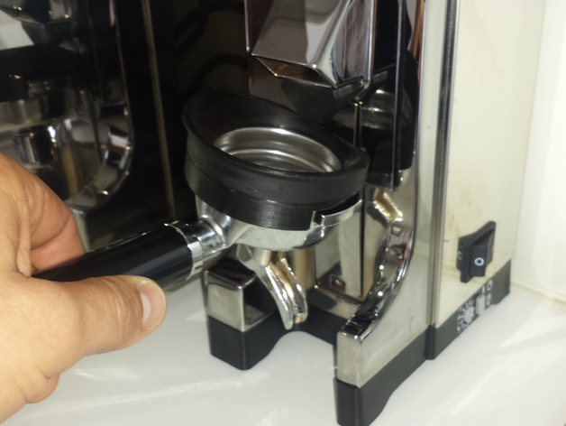 Coffee hopper for espresso machine