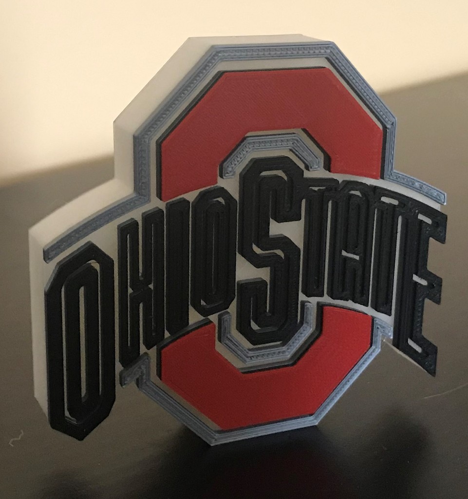 Glow in the Dark Ohio State Logo