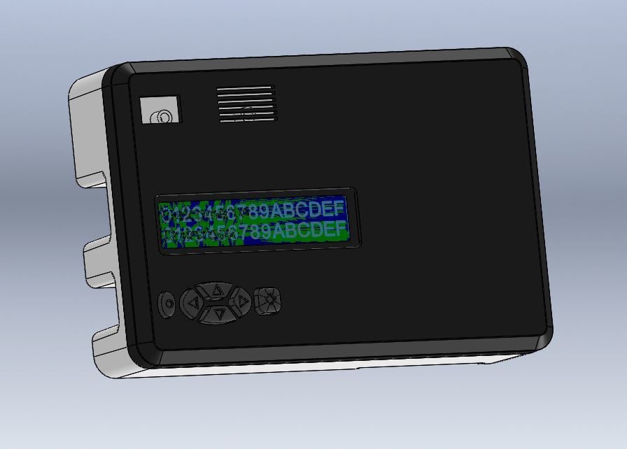  Arduino uno LCD keypad shield, battery 18650 and buzzer