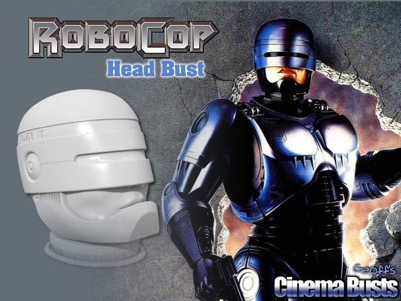 Robocop Head Bust (Full and Split)