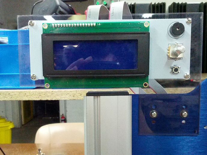 LCD Mount for ORD Bot Hadron