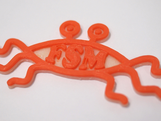 Flying Spaghetti Monster (FSM) Emblem
