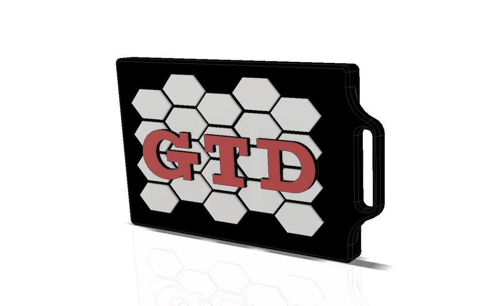 VW GTD Badge/Card Holder