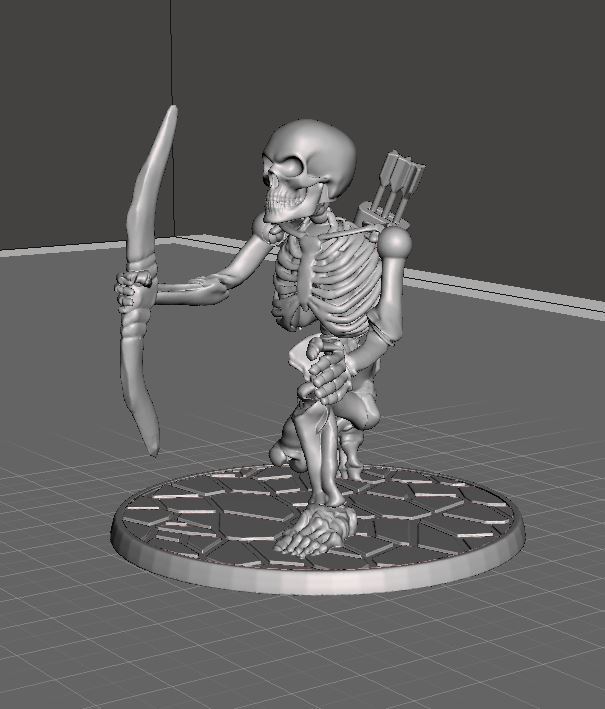 28mm Skeleton Warrior with Longbow
