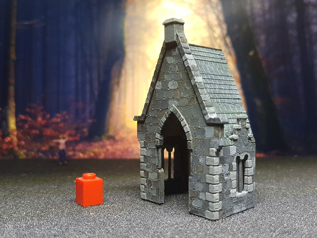 medieval building 1/87 scale (H0)