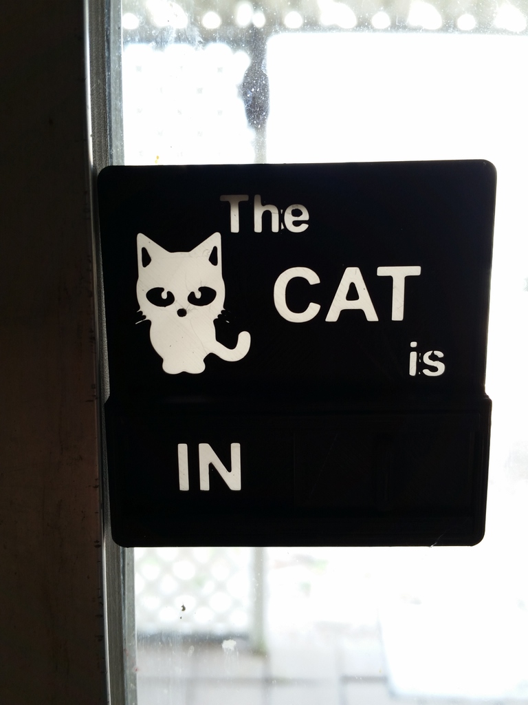 Translucent Cat in/out board