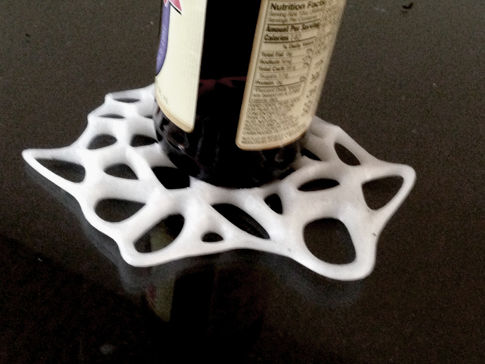 beer bottle coaster