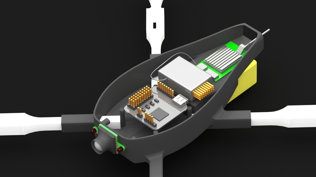DroneBot Quadcopter Robot