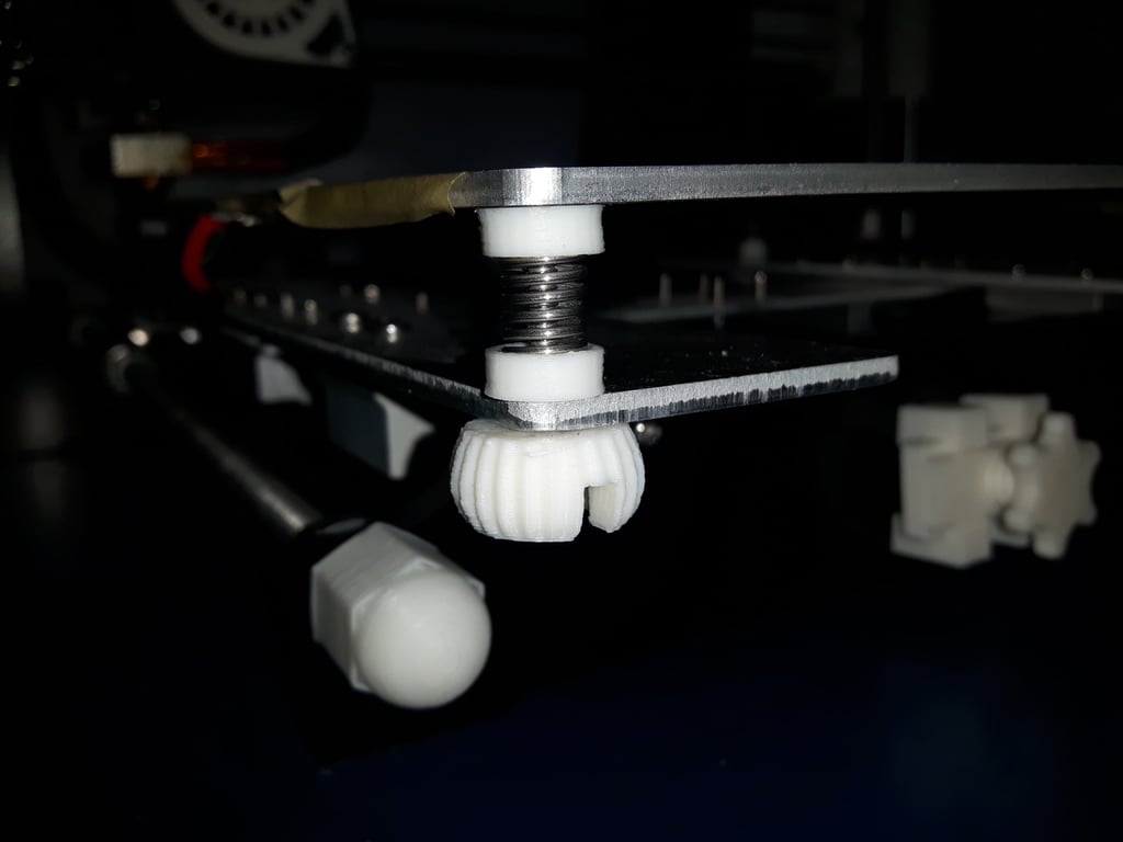 Anet A8 Bed leveling knob