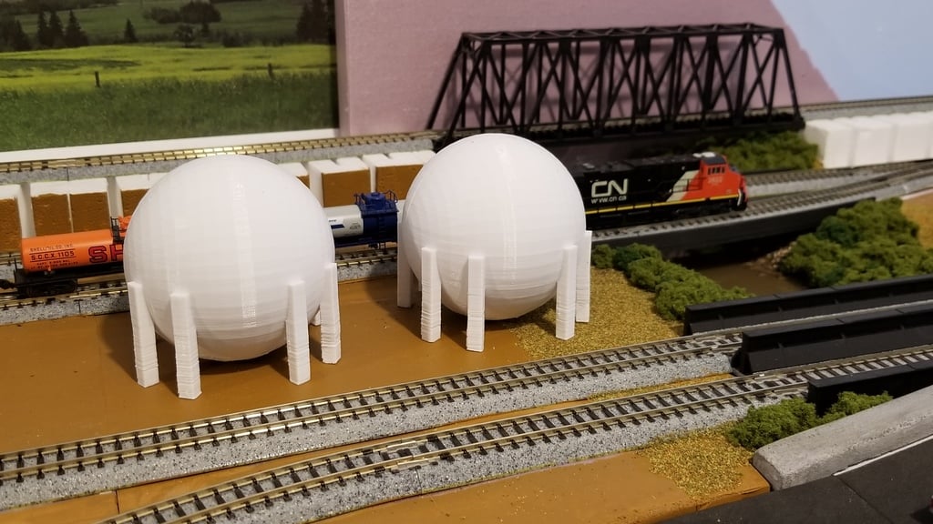 Natural Gas Tank (N-Scale)