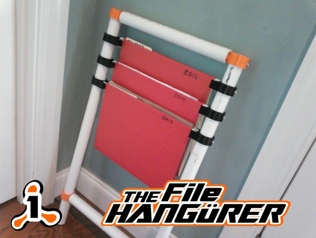 The File Hangürer - Hanging File Organizer - Super space efficient. Hang files anywhere. - Plexus 1