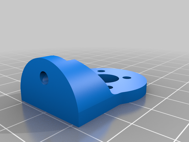 Pocket drone motor mount