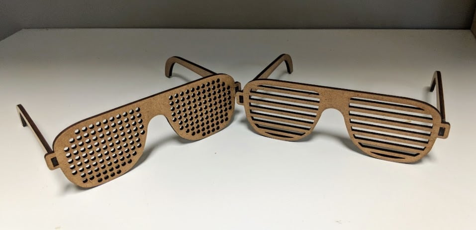 Shutter Shades DIY Glasses now in wood