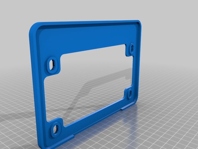 Motorcycle / Scooter License Frame
