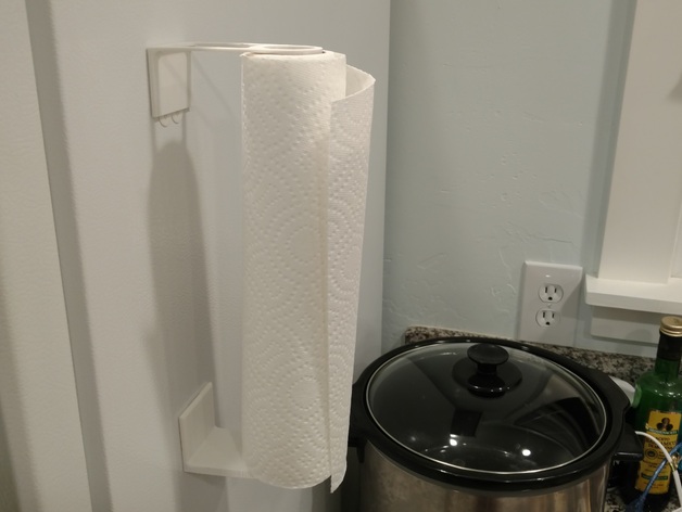 Flexible Paper Towel Roll Holder