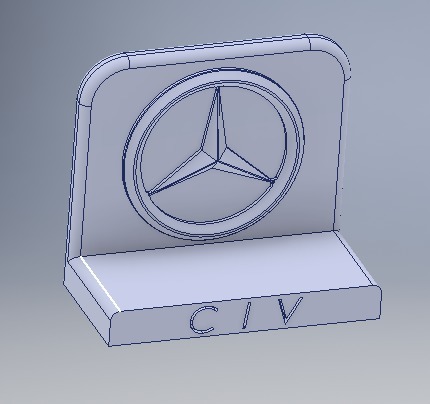 Mercedes Logo (for desk)