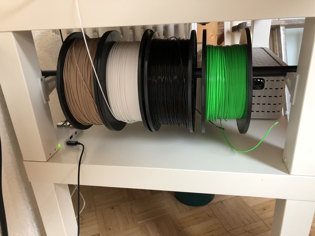 Filament Holder (Ikea Lack)