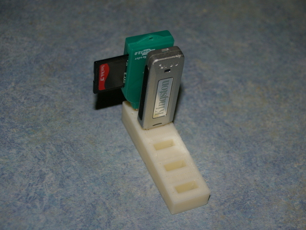 USB memory stick holder