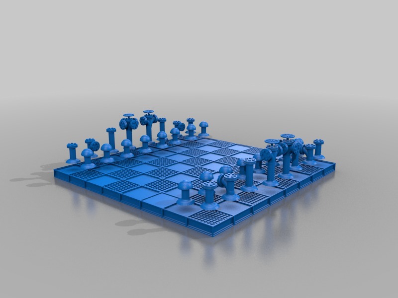 ROHR-SCHACH / Chessboard PIPE