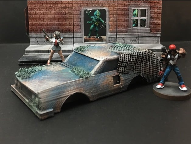 Image of Derelict Station Wagon (28mm/Heroic scale)
