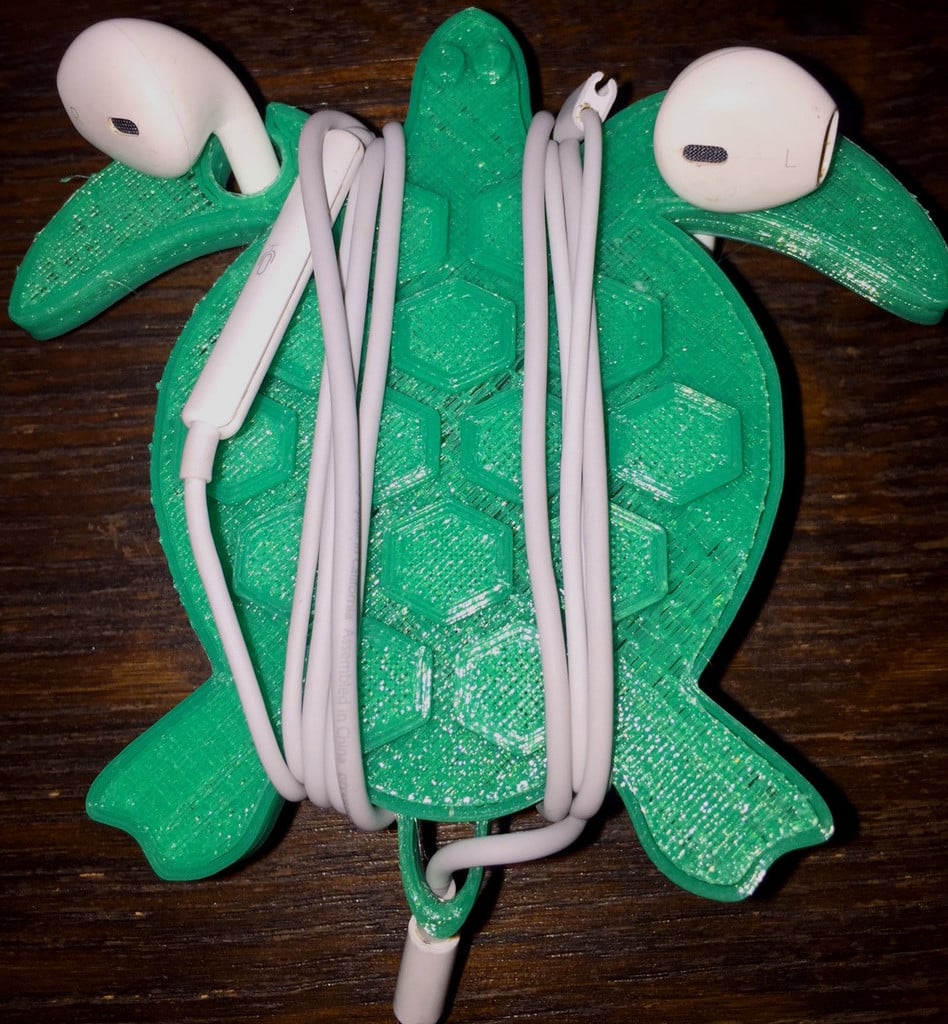 Sea Turtle Headphone Wrapper