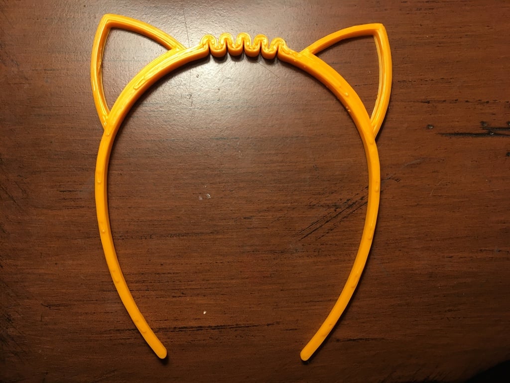 Modified Cat Ear Headband - Flexible