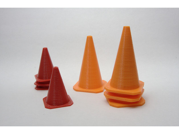 Customisable Traffic Cone for RC