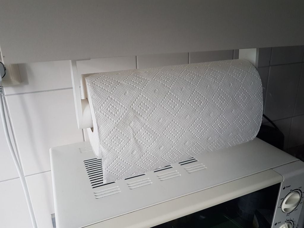 Paper Towel Cabinet Holder