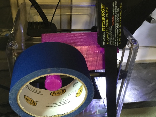 Blue tape holder